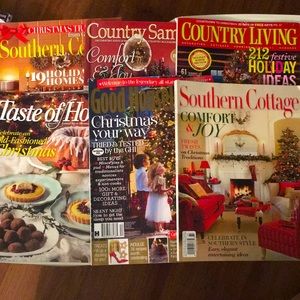 ❤️‍🔥4 for $25❤️‍🔥 Lot of Country/ Southern Cottage/ Decor Magazines